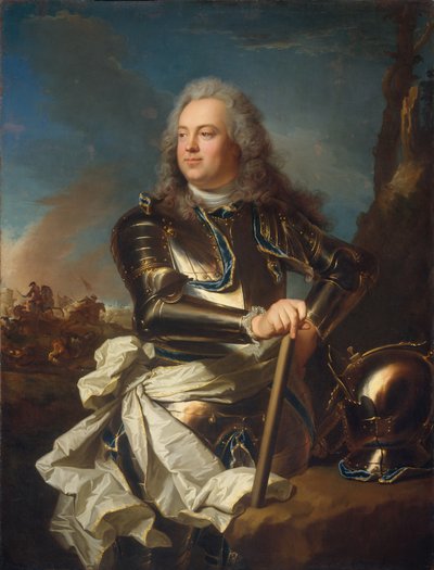 Portrait of a Military Officer by Hyacinthe Francois Rigaud